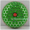 Wholesale 80MM Universal Car Round Green Air Filter Intake With Sponge