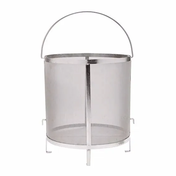 300 Micron Stainless Steel Brewing Grain Basket 30l Kettle Or Giant Hop