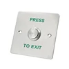 IP67 High Waterproof Outdoor 22MM Stainless Steel Big Press Push To Exit Button For waterproof door access control system