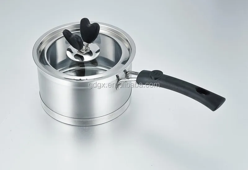 Round Bottom Stainless Steel Saucepan With Bakelite Handle Knob Buy Saucepan,Stainless Steel