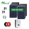 Inverter Solar Power System 6KW 7KW On Grid 110V 220V Home Solar System