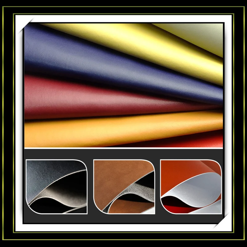 The Latest New Style Microfiber Pu Leather Synthetic Faux Leather For