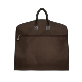 mens leather travel garment bag