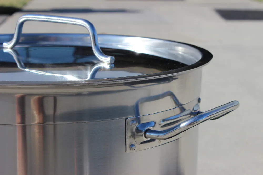 High Quality 50l Sus Stock Pot Big Stainless Steel Cooking Pot Buy