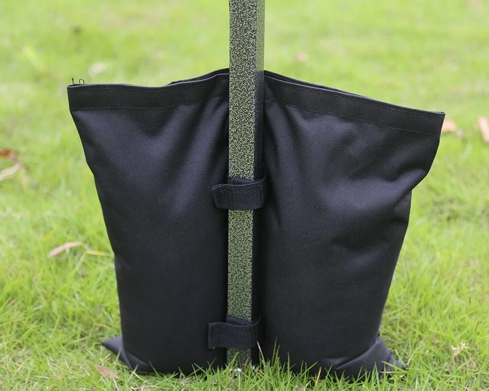 Customized 800d Durable Large Canopy Weights Sand Bag For Tent Beach Umbrella Leg Base Weight Feet Bags