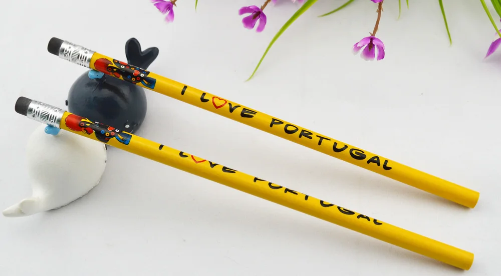 7 Inch Full Printing Souvenir Wooden Pencil With Eraser Buy Full