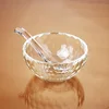 fengshui crystal bowl dishware ,glass food bowl for home decoration