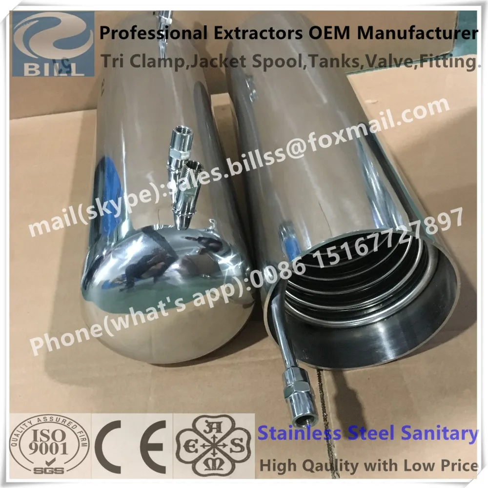 Stainless Steel Jacket Condensing Coil Pipe With Mjic Adaptor Buy