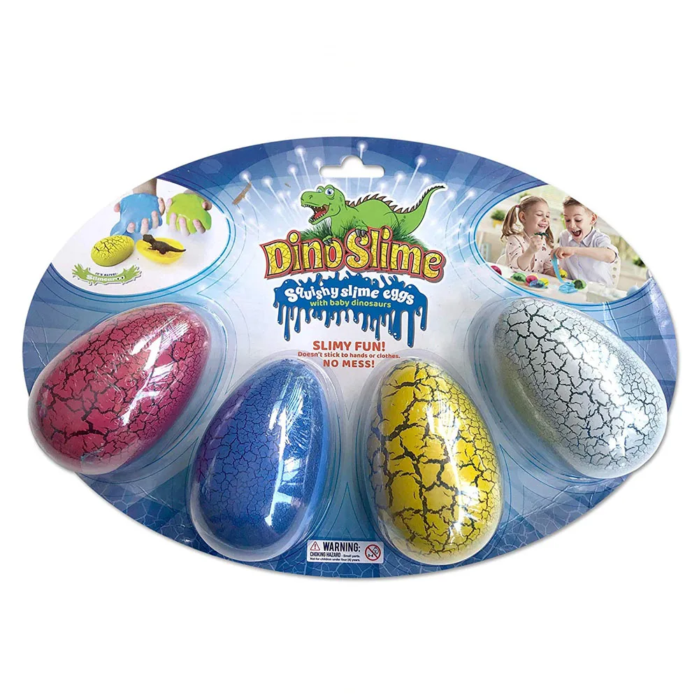 dinosaur egg slime toy