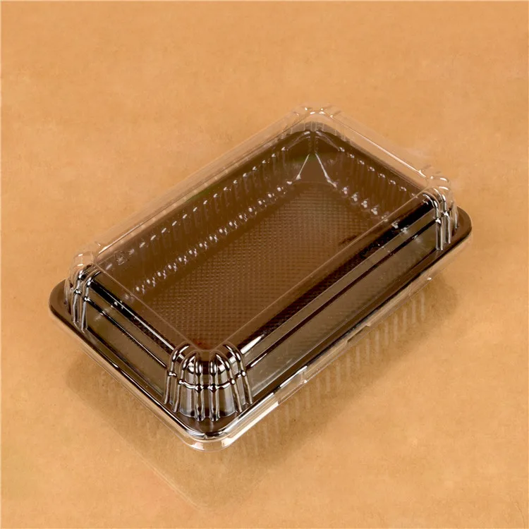 Rectangle Disposable Clear Plastic Cake Box With Lid Buy Cake Box