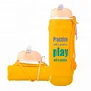 Food Grade Silicon Branded Yoga Water Bottle Free Samples