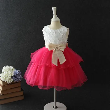 Hot first birthday dress for baby girl 