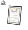 Nice decorative a4 certificate aluminium frame profile for gallery display