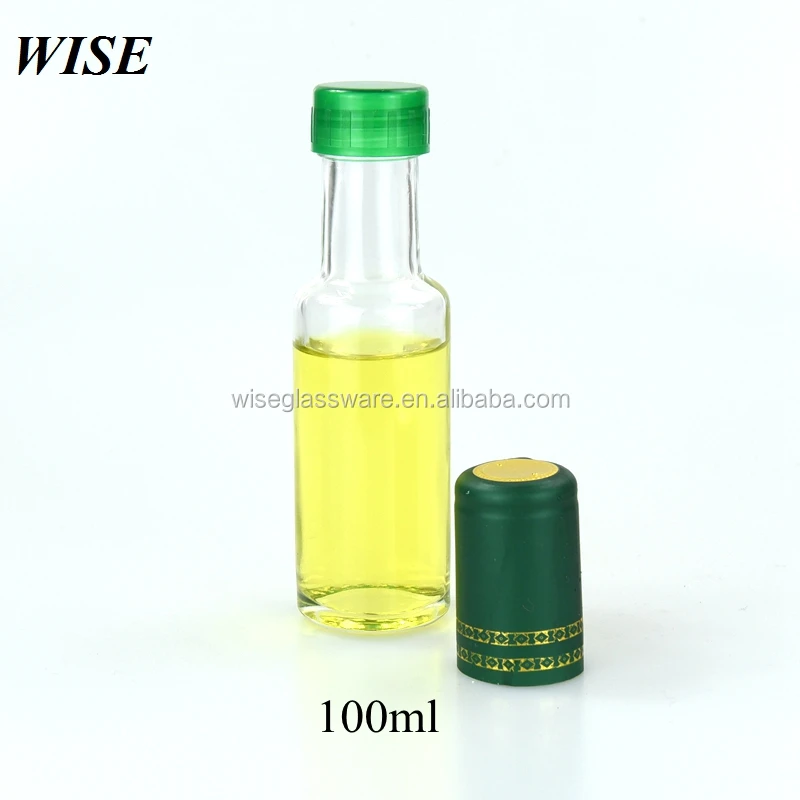 Cheap Empty Mini Olive Oil Bottle Olive Oil Glass Bottle 100ml 3oz
