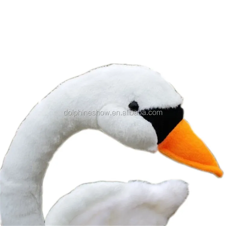 white goose stuffed animal