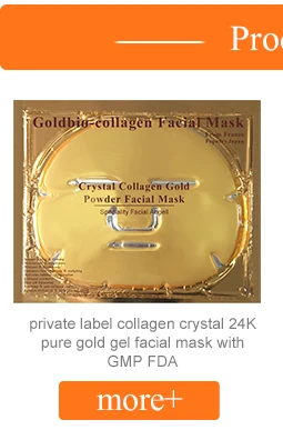 Peel off mask gold collagen whitening anti wrinkle