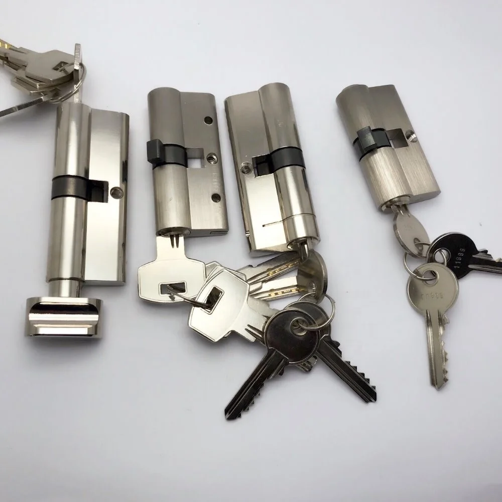 Brass Lock Cylinder With Antibump Pins Buy Security Lock Cylinder