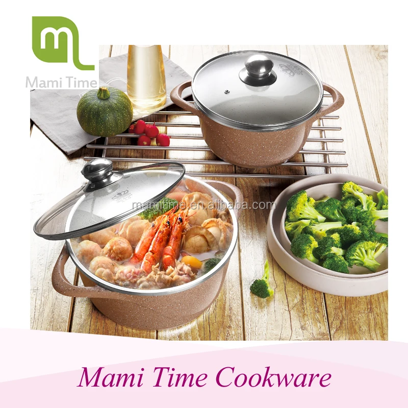  GSW 800402 Milano Cooking Pot Set 4 Pieces Purple Aluminium, 24  cm, 7 Units : Home & Kitchen