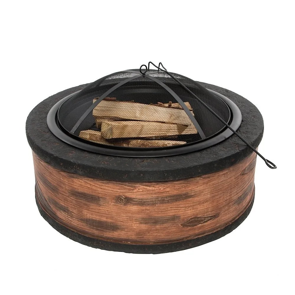 Amazon Hot Wood Burning Fireplace Fire Pit Grill For Backyard