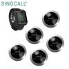 SINGCALL 433.92Mhz wrist pager restaurant wireless calling system