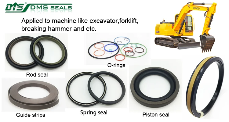 DMS Filled Bronze PTFE Bearing Seals /Rod Seals