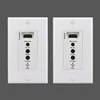 HDMI 30m Wall plate Extender with UTP Cable with POE with IR remote controller