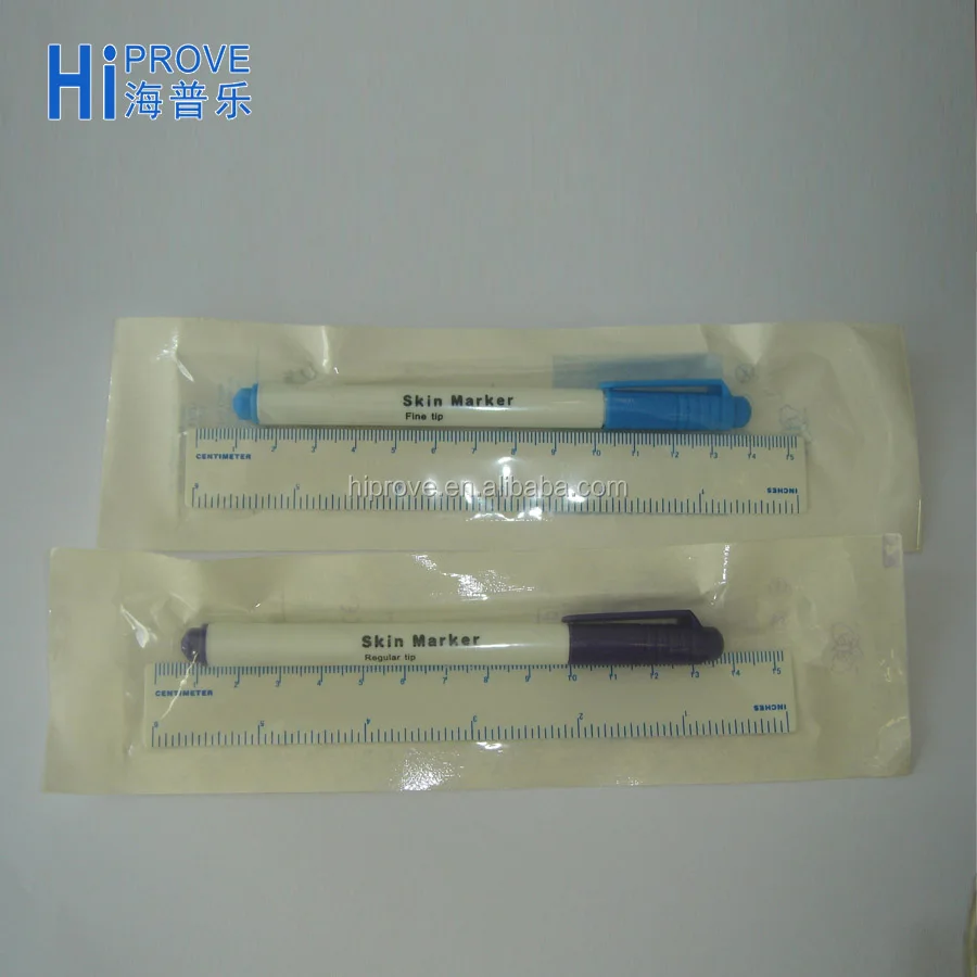 Medical Sterile Nontoxic 0.5mm 1.0mm Surgical Safe Skin Marker Pen