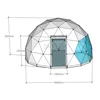 Best price waterproof tent geodesic dome tent house garden igloo in stock