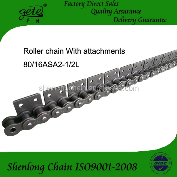 Roller Chain 801 With K1 Attachments Every Out Link Both Side80k1/2l