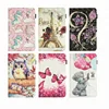 2018 New Factory Flower Patterns Paint Protective Magnetic Tablet Flip Cover Case for iPad 5/6/8