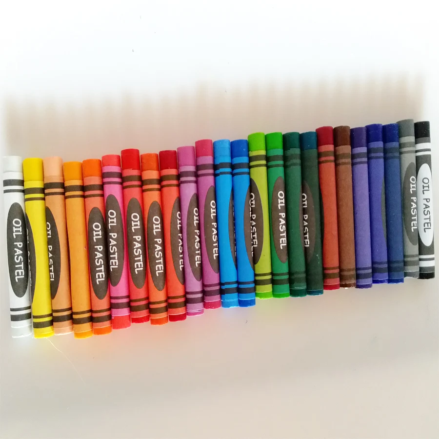 6 12 Colors Mix Multi Strong Heavy Color Crayons - Buy Crayons,Heavy ...