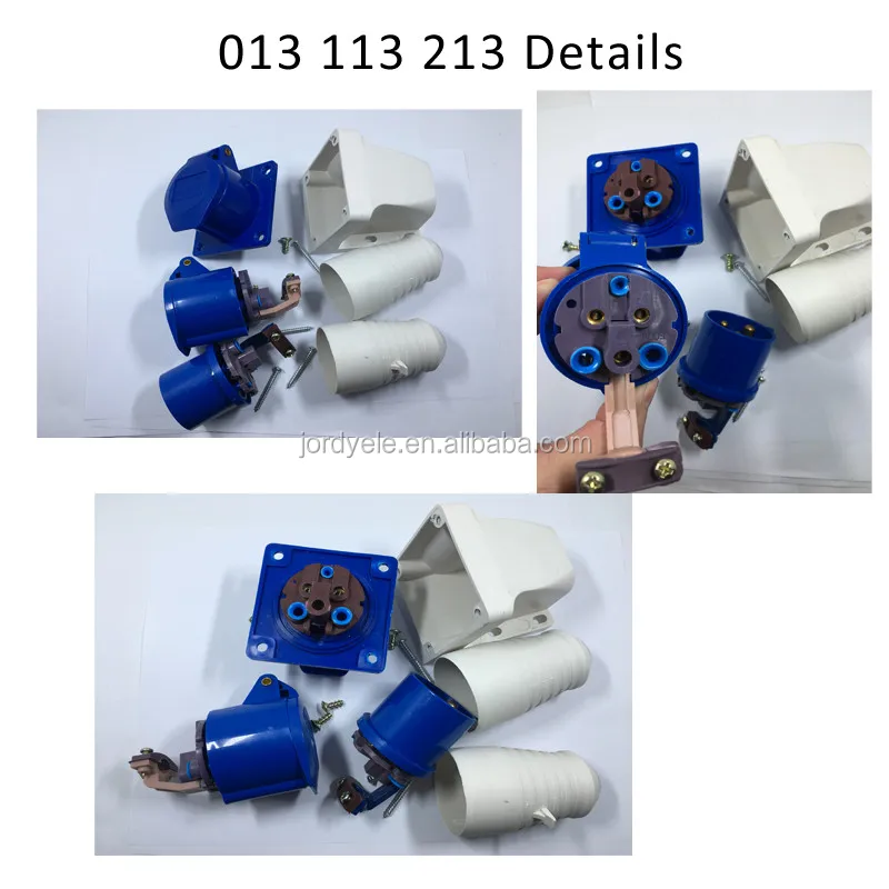 Single Phase Female Industrial Plug Socket 220v 16a Buy Industrial