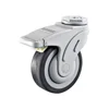 SSXW Hospital Castors Anti Static Conductive Rubber Castor Wheels 3 4 5 inch