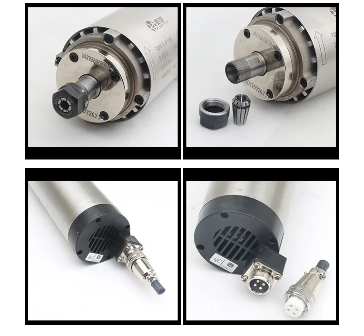 ZHENYU / FQD 800W high speed air cooled spindle motor for cnc 24000rpm