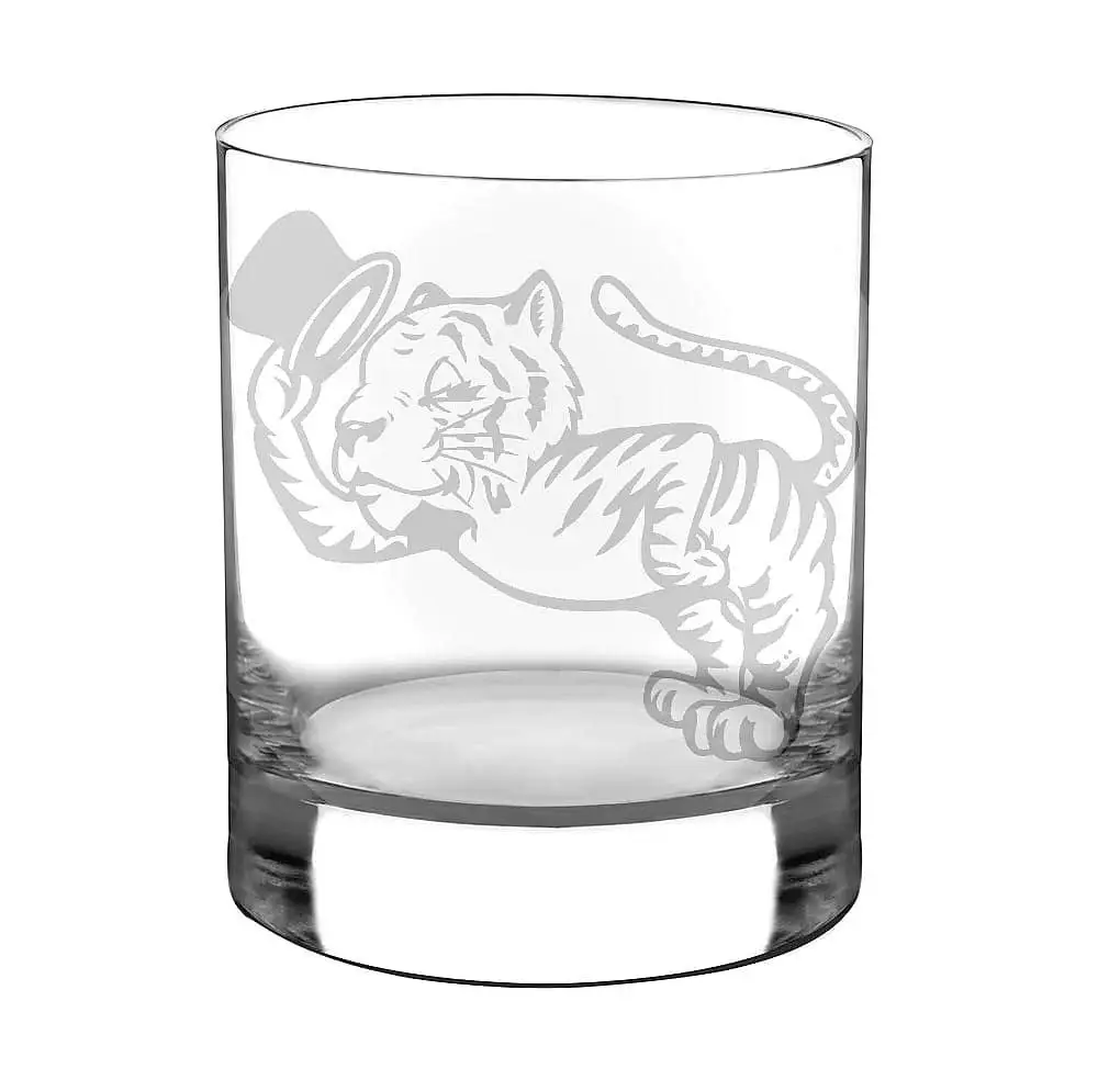 A Clemson Man Needs No Introduction 12 oz Whiskey Glass