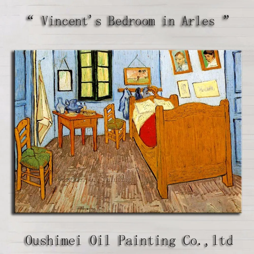 China Professional Artist Reproduction High Quality Van Gogh Vincent S Bedroom In Arles Oil Painting On Canvas Vincent Paintings Buy Vincent S