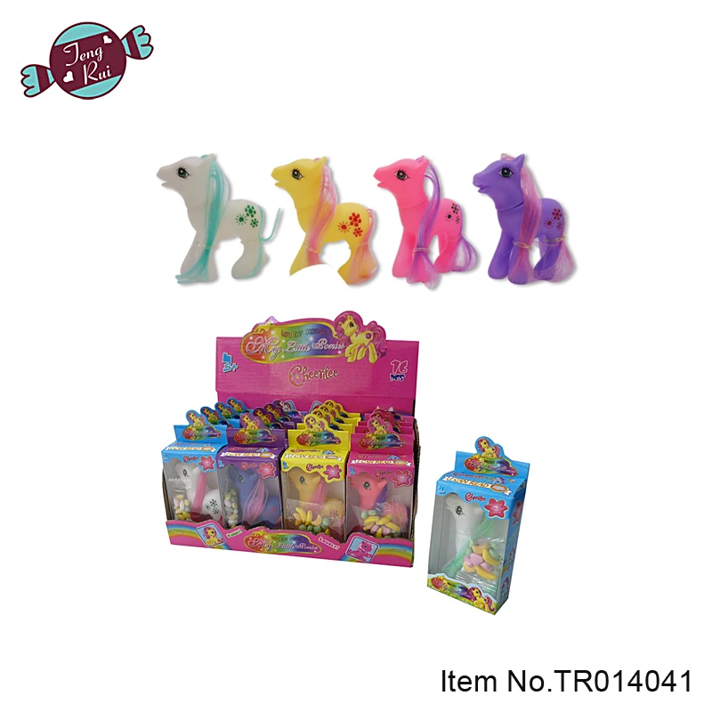 Surprise Egg Toy With Horse Toy And Sweet Candy Inside For Kids Candy