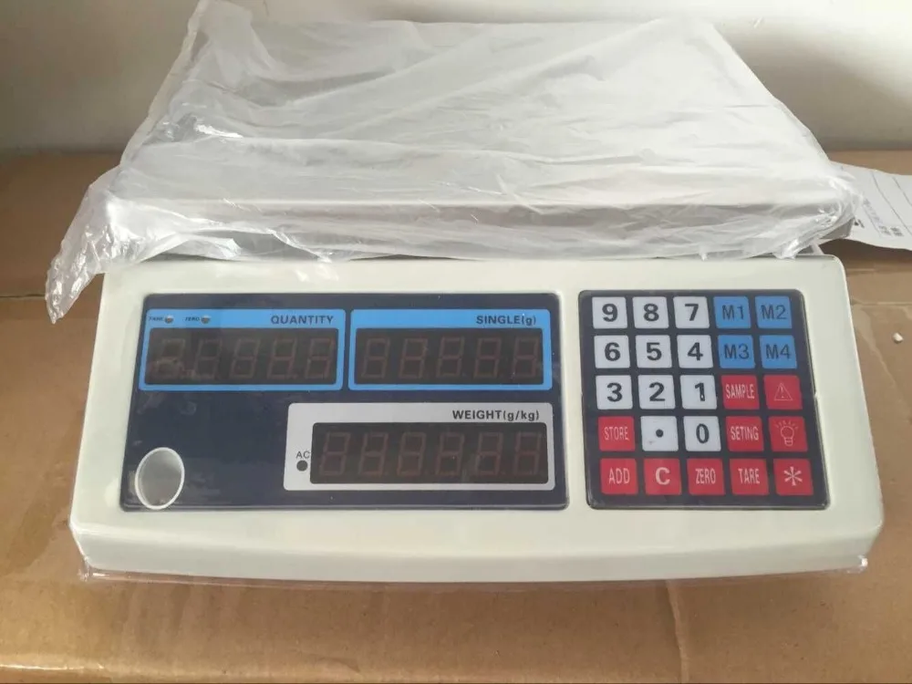 The Scales 30kg Digital Scale 666s Business Industrial Count Acs