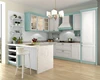 2018 Vermont White Shaker Modular Kitchen Cabinet of Giverny Expression