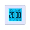 2019 New Simple look Dual alarm digital clock with temperature humidity