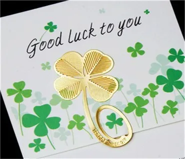 中国风格复古精致个性化美丽闪亮金色金属书签书