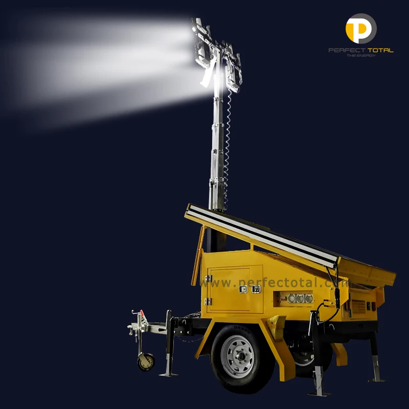 1200W solar lights tower 2