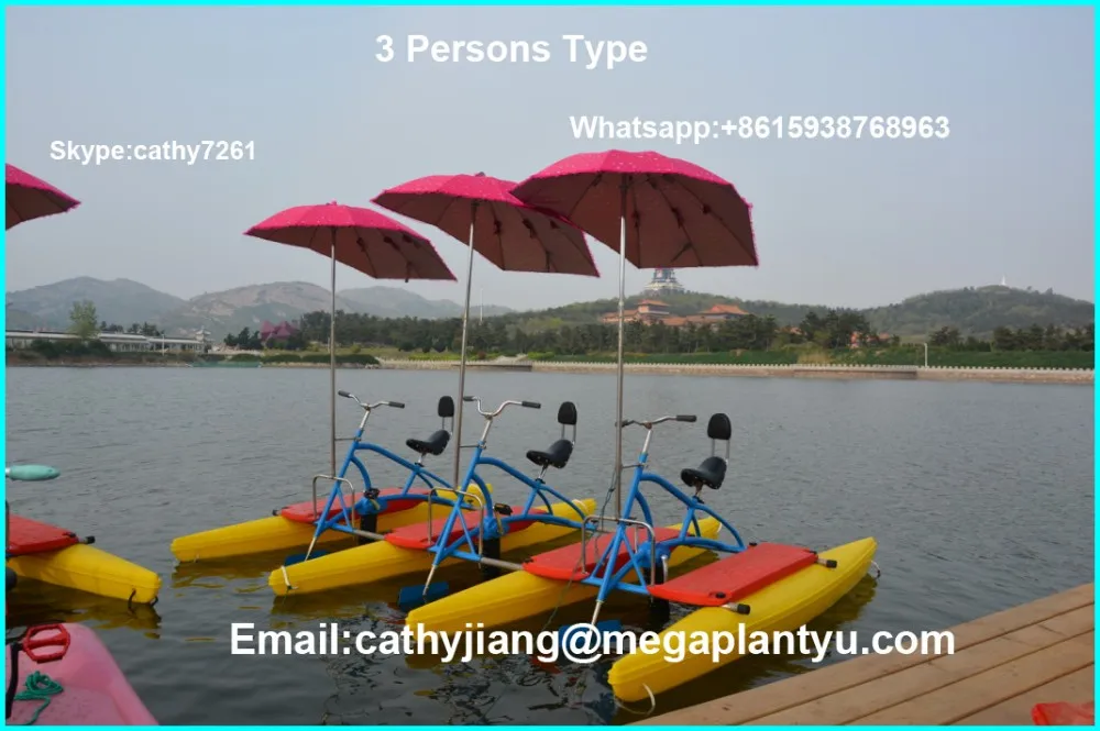 Alibaba Trade Assurance Factory Price Water Used Bike Pedal Boats For