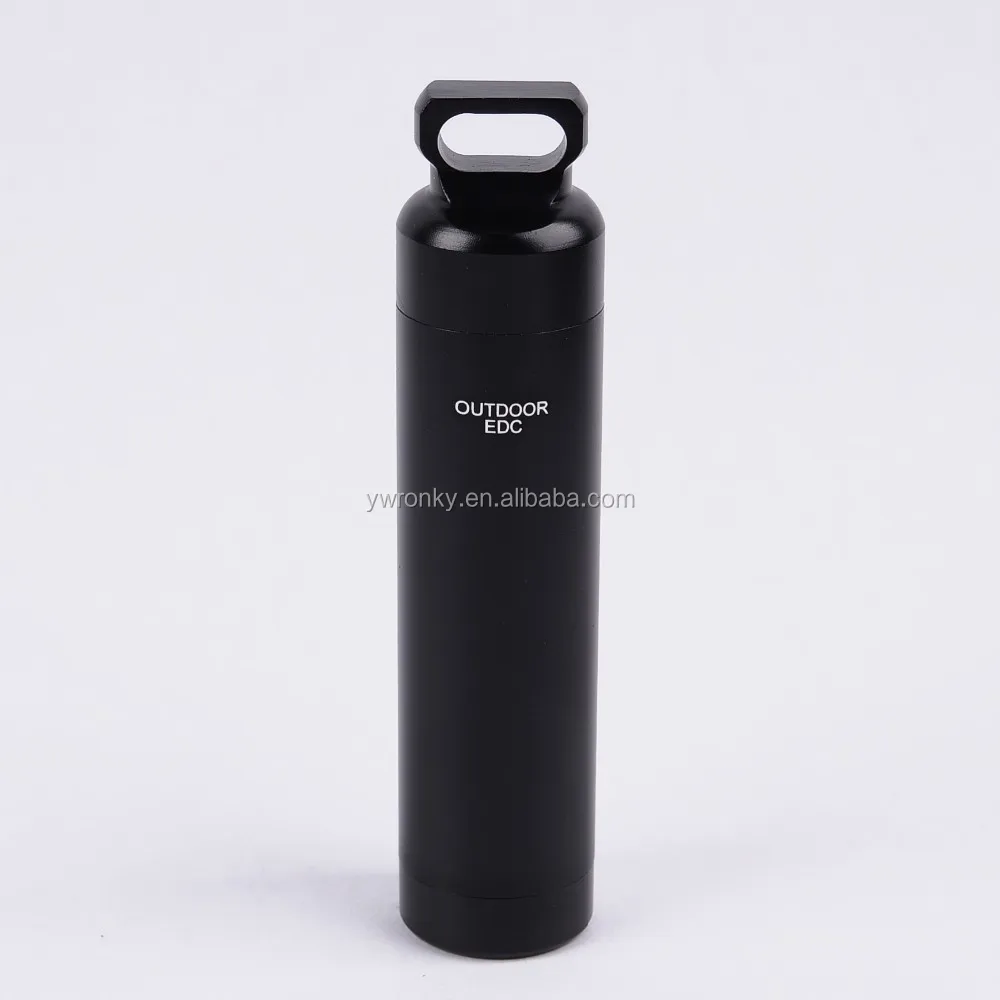 Large Emergency Medications Pill Bottles Aluminum Canisters Pill Holder