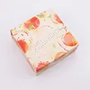 Cardboard gift box custom solid color products packaging box custom gift box postal package