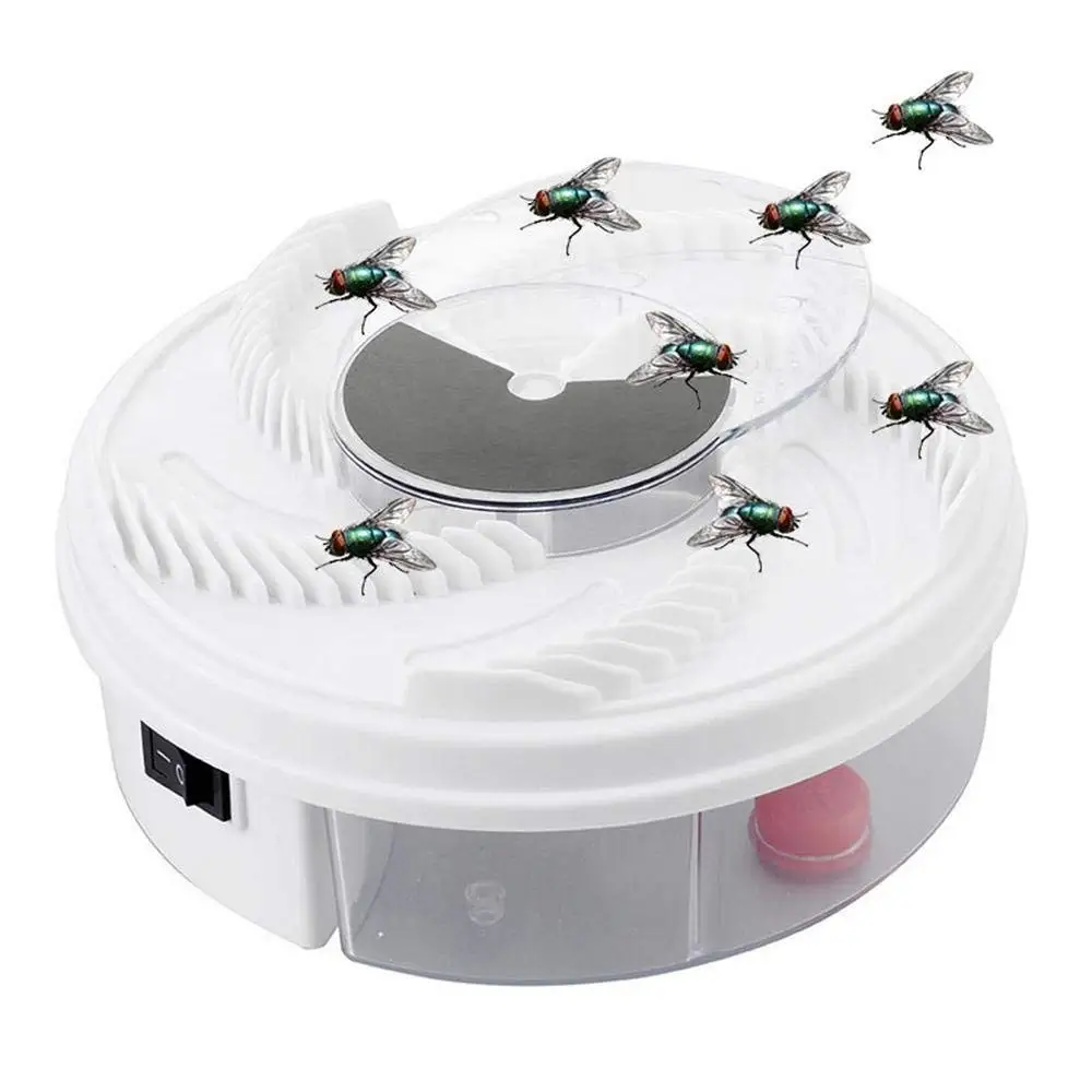 Buy Teepao Electric Fly Trap Device, USB Powered Gnat Trap Indoor, Safe