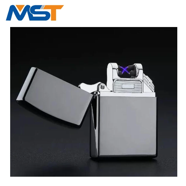 Factory supply Dual Arc USB rechargeable lighter for promotional gifts.jpg