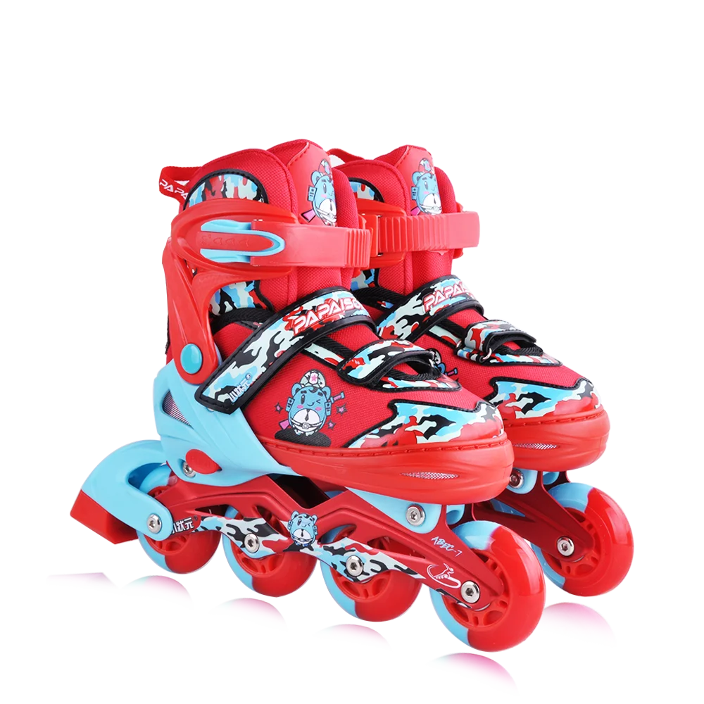 Boys And Girls Retractable Lightup Wheels Inline Roller Skates Buy Roller Skates Boys