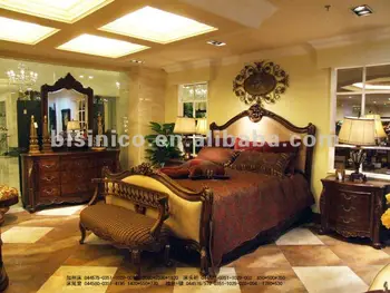 Antique Bedroom Set King Bed Bedroom Bench Night Stand Dressing Table And Mirror Wooden Hand Carved B50528 Buy Hand Carved Bedroom Furniture