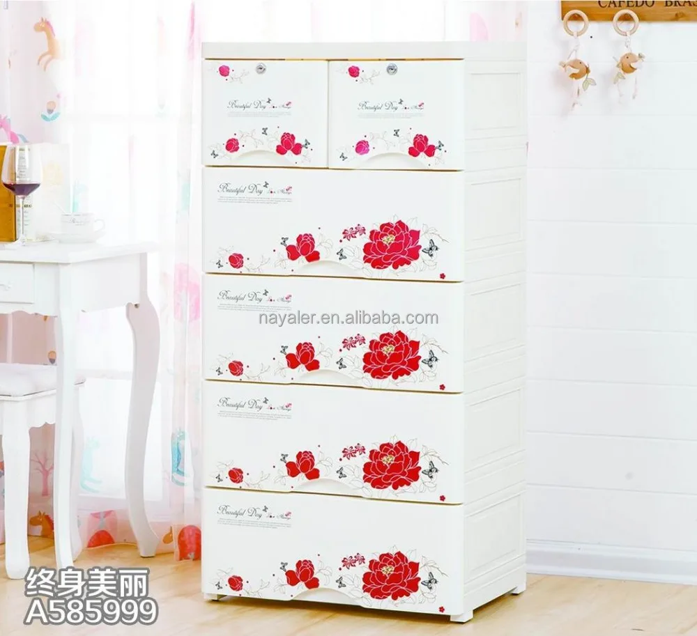 Plastic Cabinet Baby Clothing Storage Drawers Plastic Cabinet